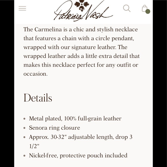 Patricia Nash Carmelina necklace - Picture 8 of 10